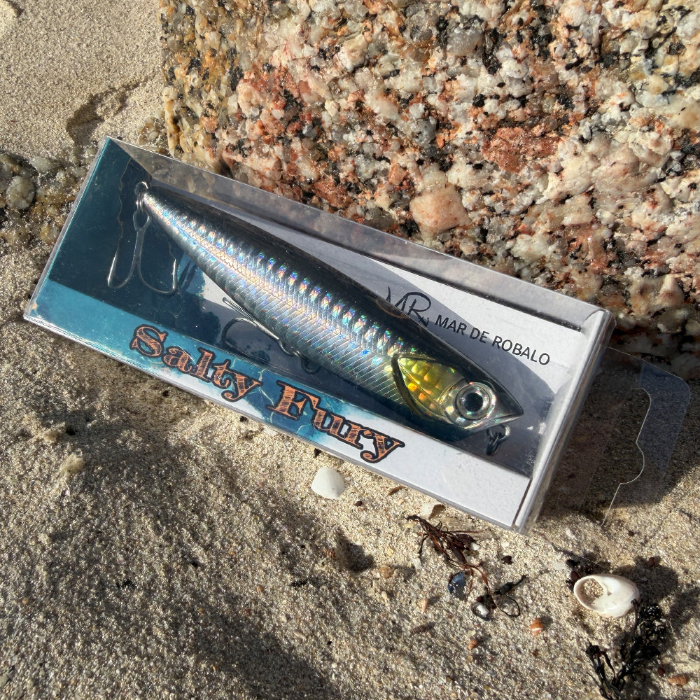 Salty Fury 100 Coal – Paseante de Superficie | Mar de Robalo