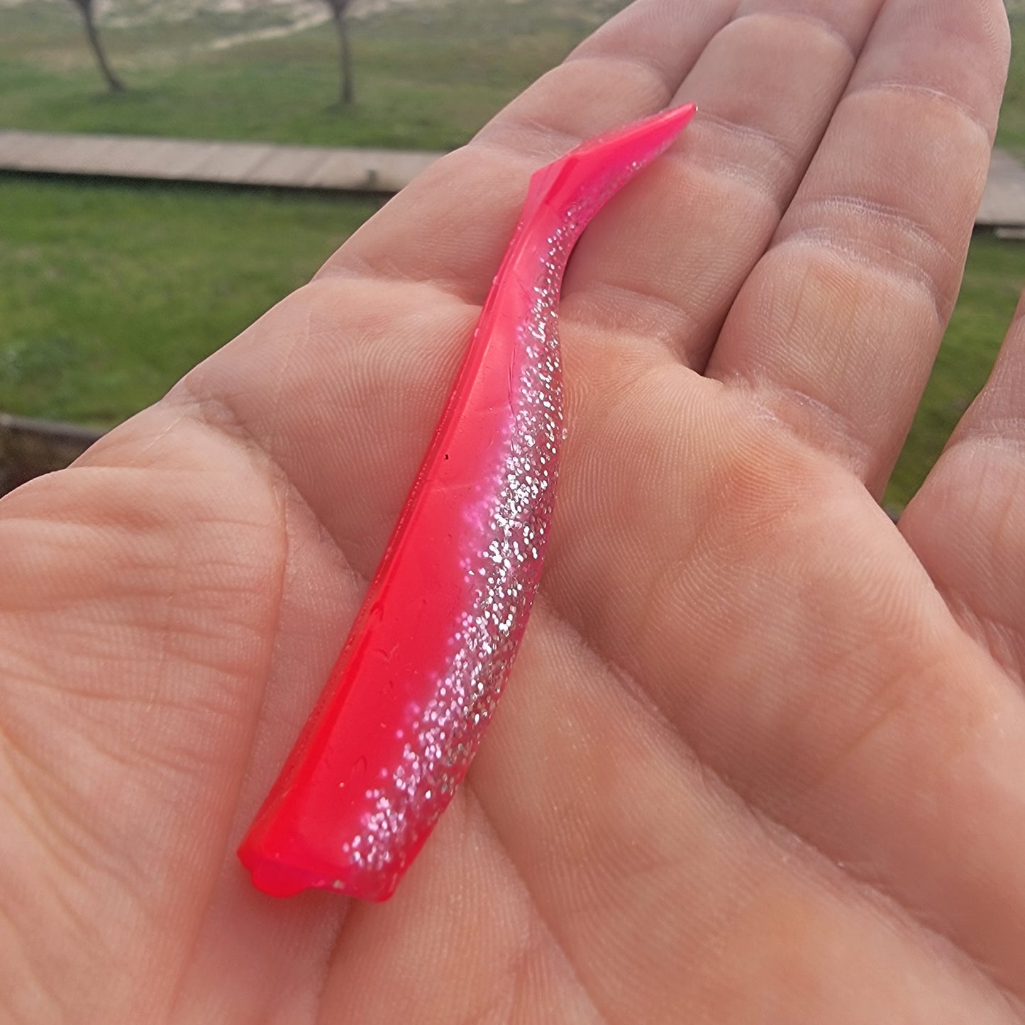 Señuelos Blandos de Pesca - Vinilos para Pescar 8.5 cm 4.4 grs | Packs 6 colores a Elegir