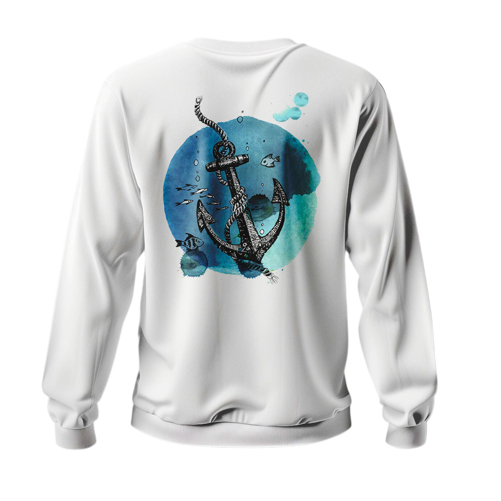 Sudadera Ancla sin capucha