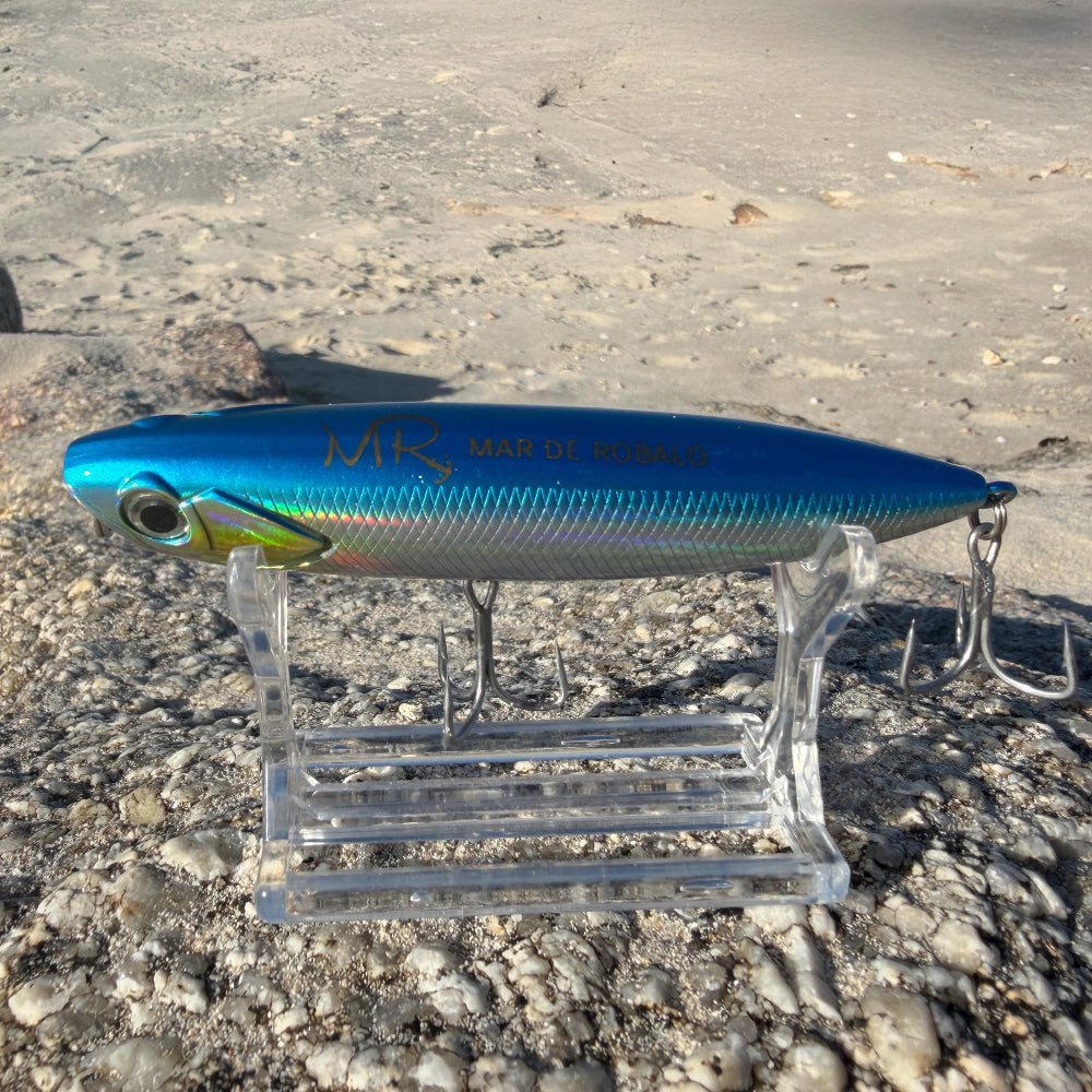 Señuelo de Superficie para Pescar Lubinas a Spinning MR Salty Fury 100, 17.5 gramos