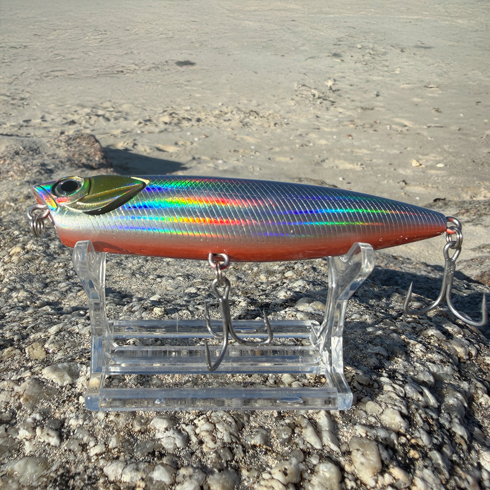 Señuelo de Superficie para Pescar Lubinas a Spinning MR Salty Fury 100, 17.5 gramos