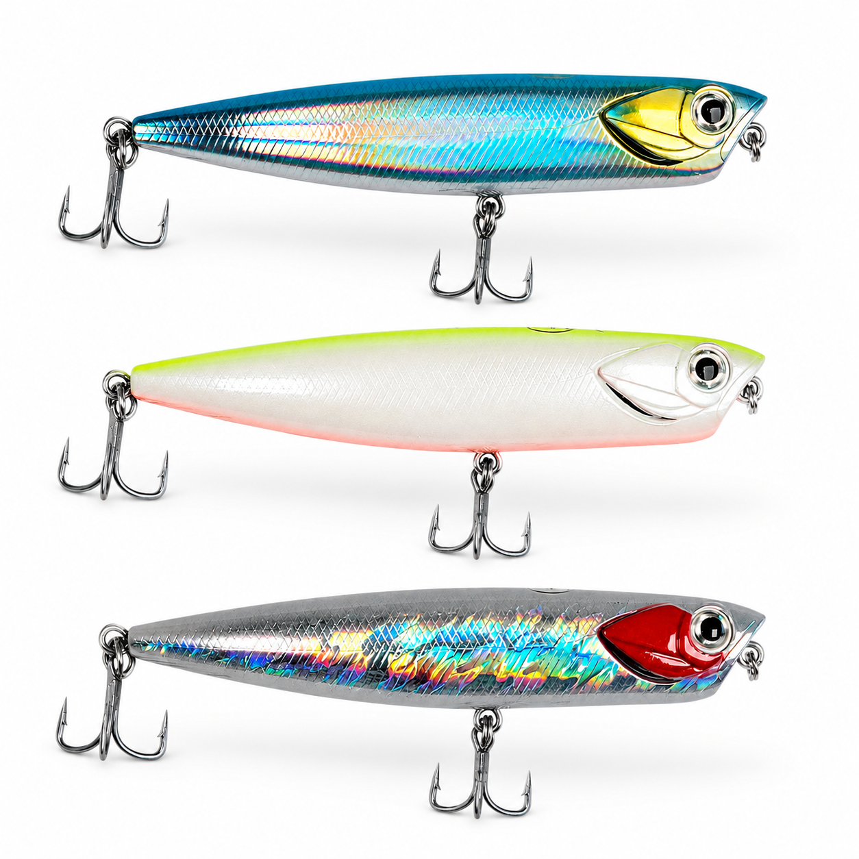 Pack Salty Fury Llamativos - 3 Paseantes de Superficie | 3 colores