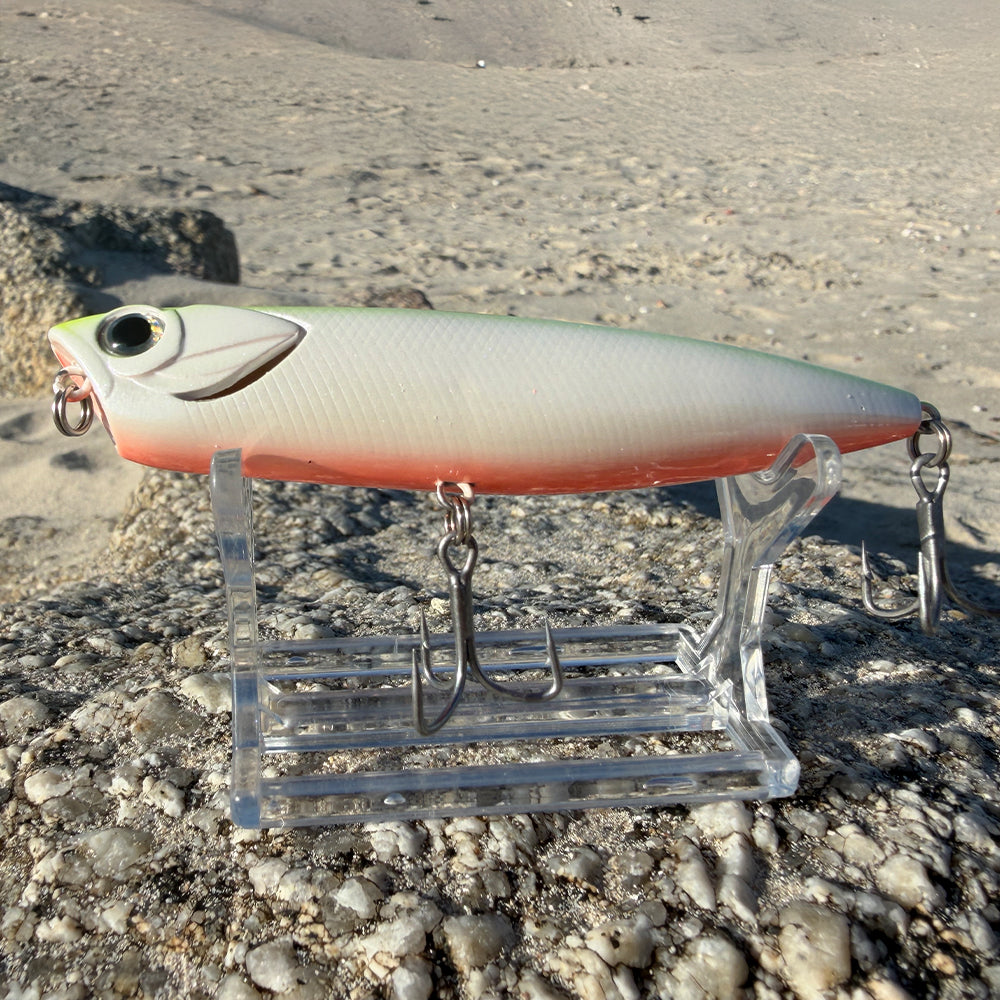 Salty Fury 100 Citrus – Paseante de Superficie 10 cm | Mar de Robalo