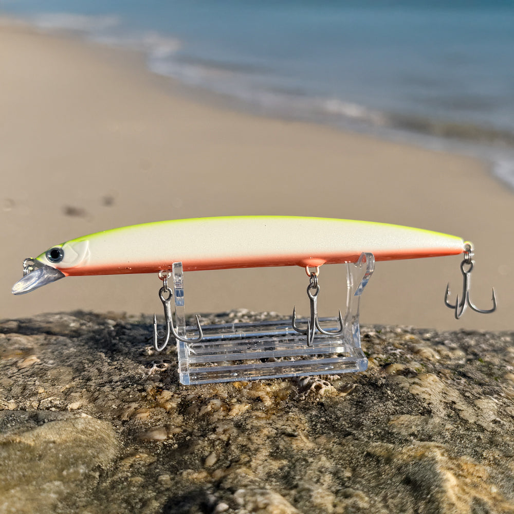 Señuelo de Pesca a Spinning MR Labrax 140 color Citrus