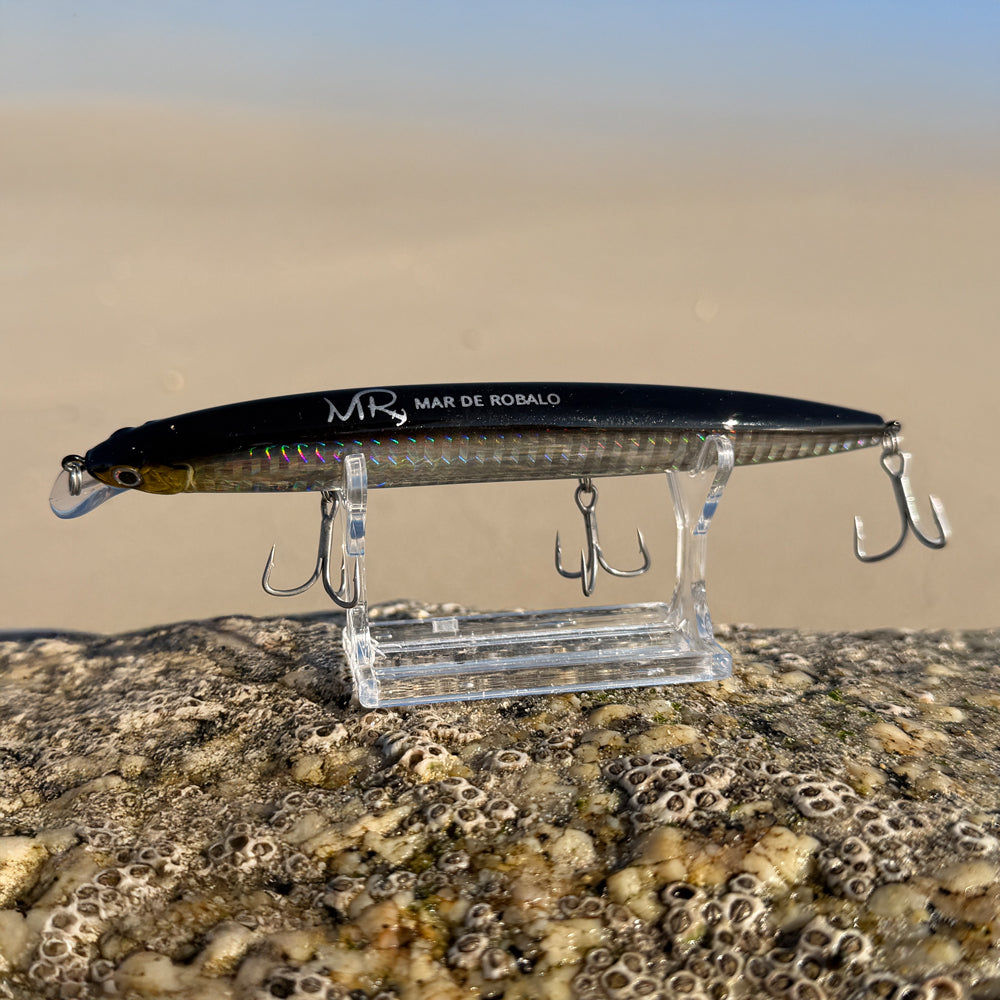 Señuelo de Pesca a Spinning MR Labrax 140 color Coal