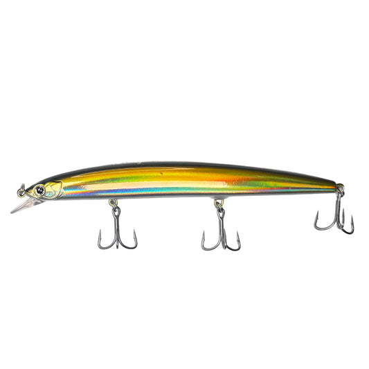 Señuelo de Pesca a Spinning MR Labrax 140 color Oliva