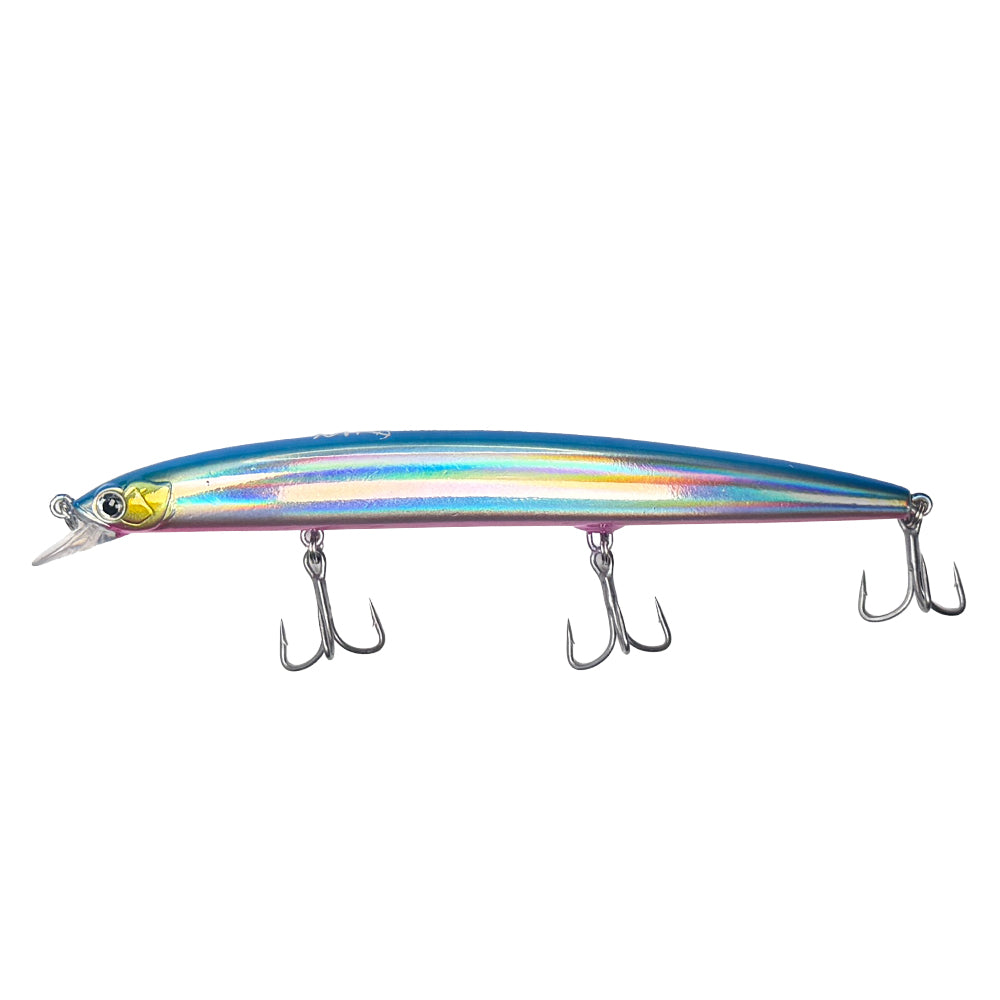 Pack de 3 señuelos para pescar de Noche MR Labrax 140mm