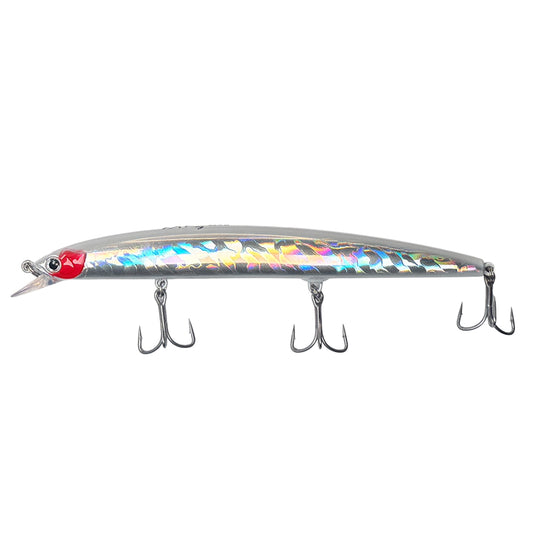 Pack de 3 señuelos para pescar de Noche MR Labrax 140mm