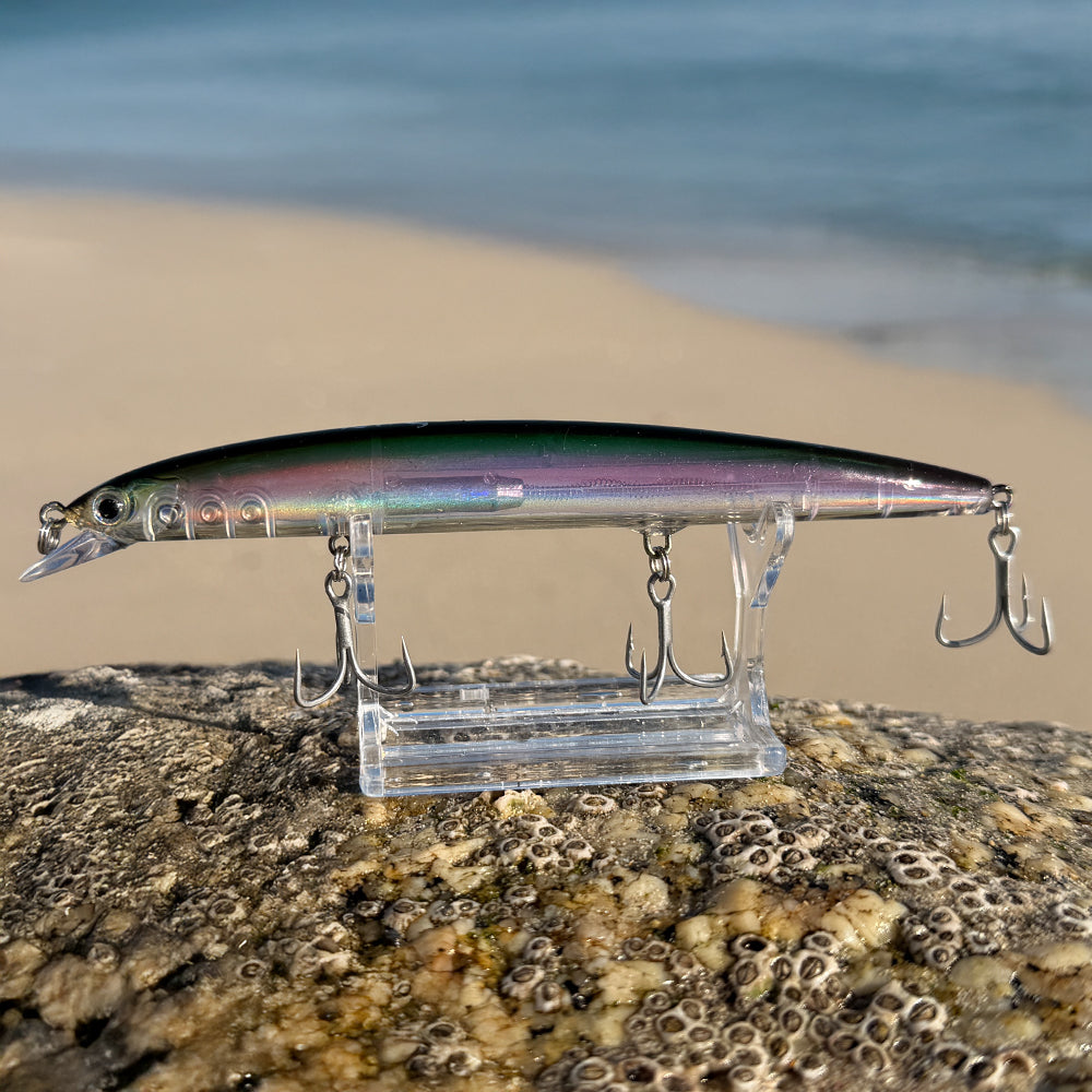 Señuelo de Pesca a Spinning MR Labrax 140 color Ghost