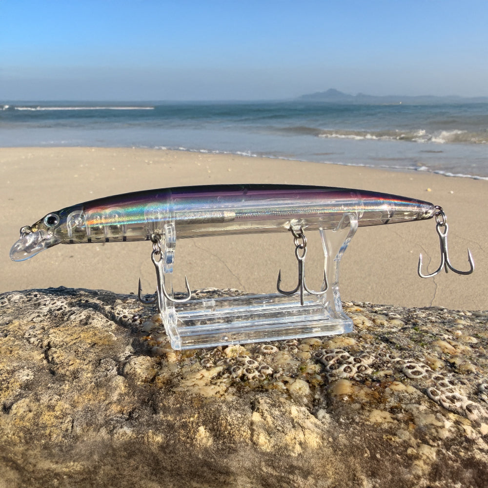 Señuelo de Pesca a Spinning MR Labrax 140 color Ghost