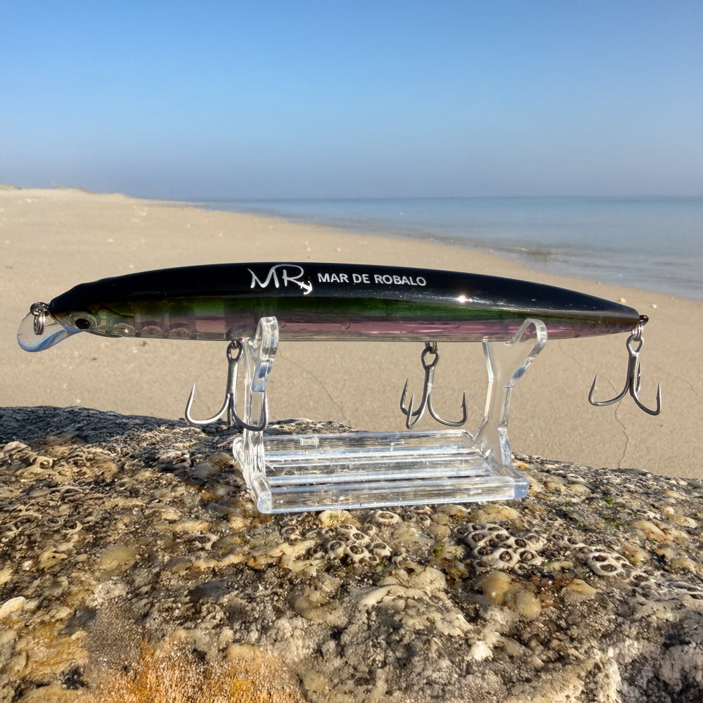 Señuelo de Pesca a Spinning MR Labrax 140 color Ghost