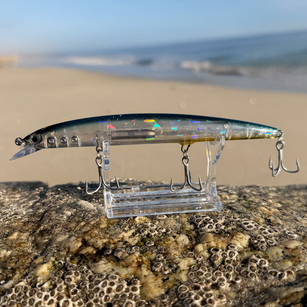 Señuelo de Pesca a Spinning MR Labrax 140 color Glass