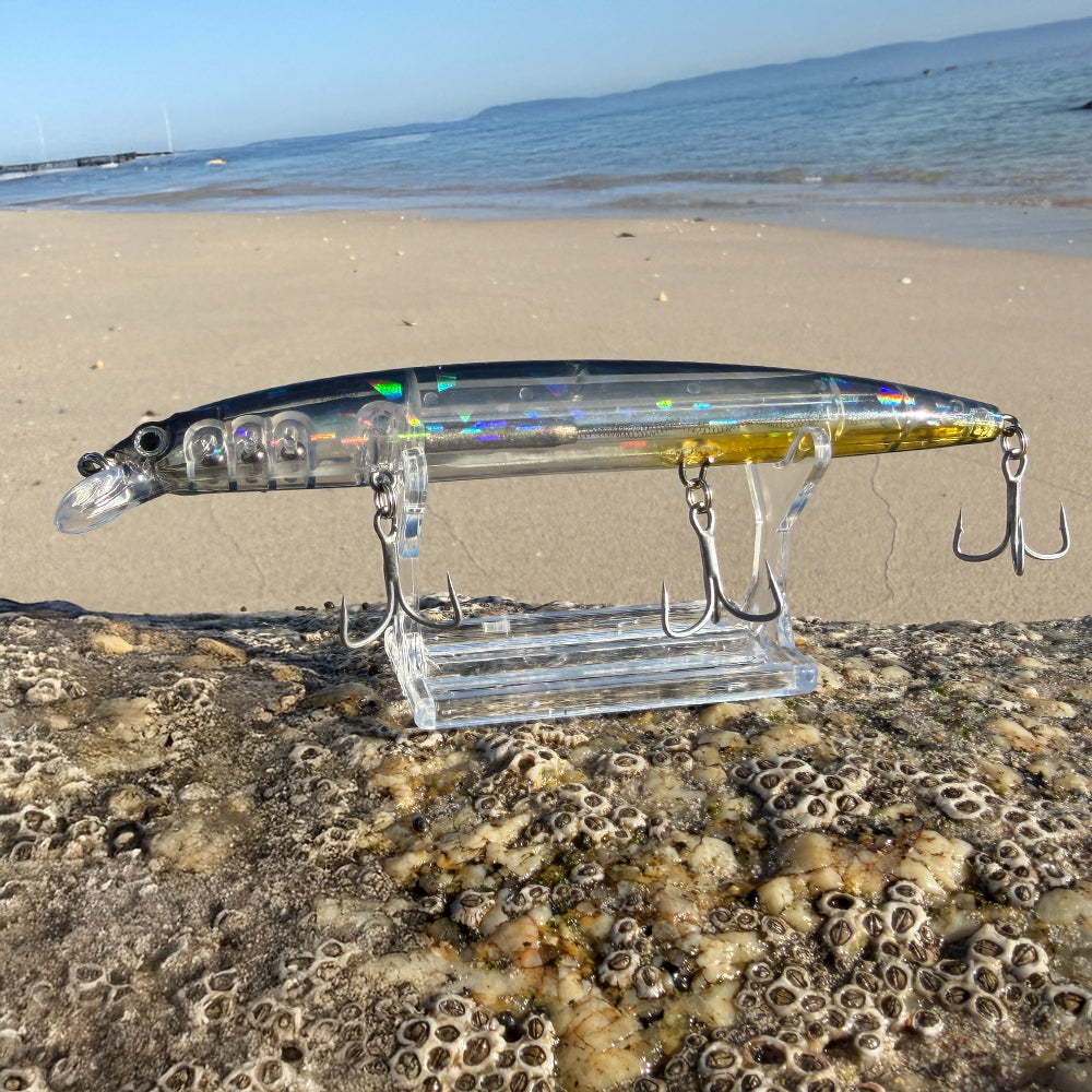 Señuelo de Pesca a Spinning MR Labrax 140 color Glass