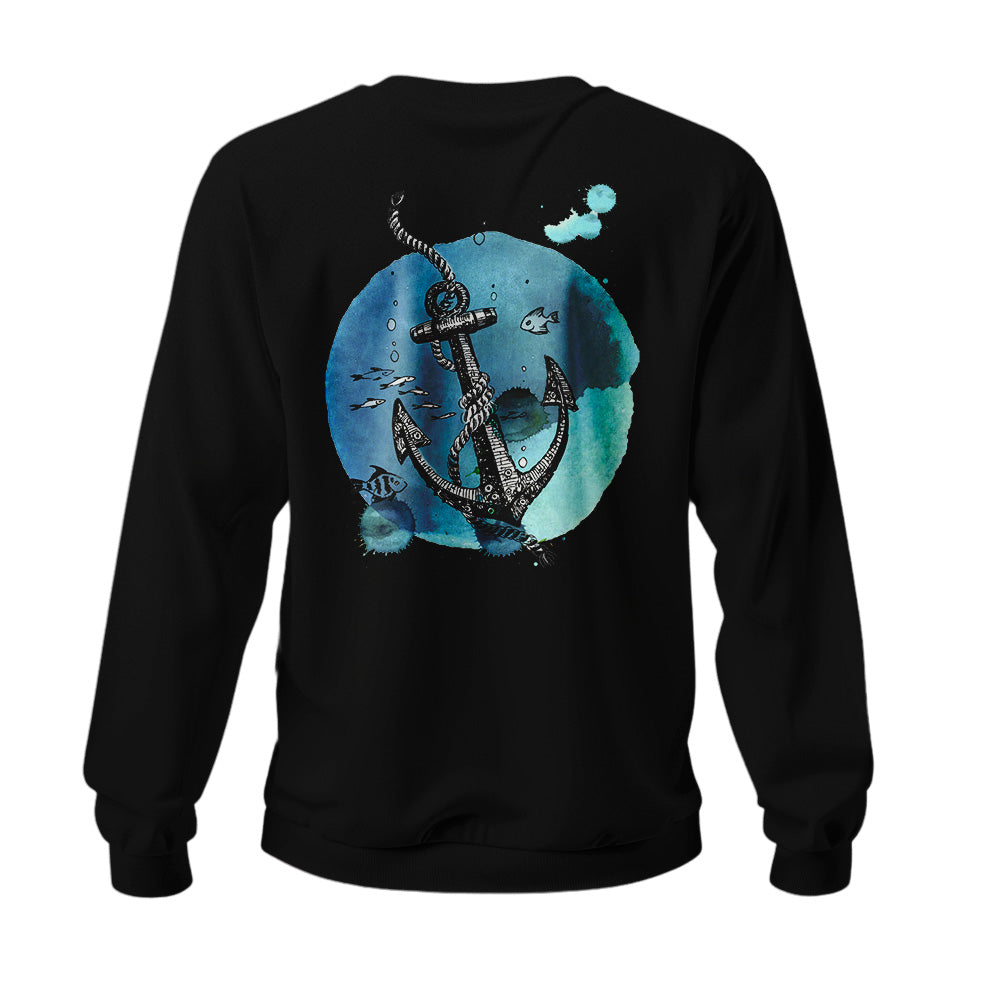 Sudadera Ancla sin capucha