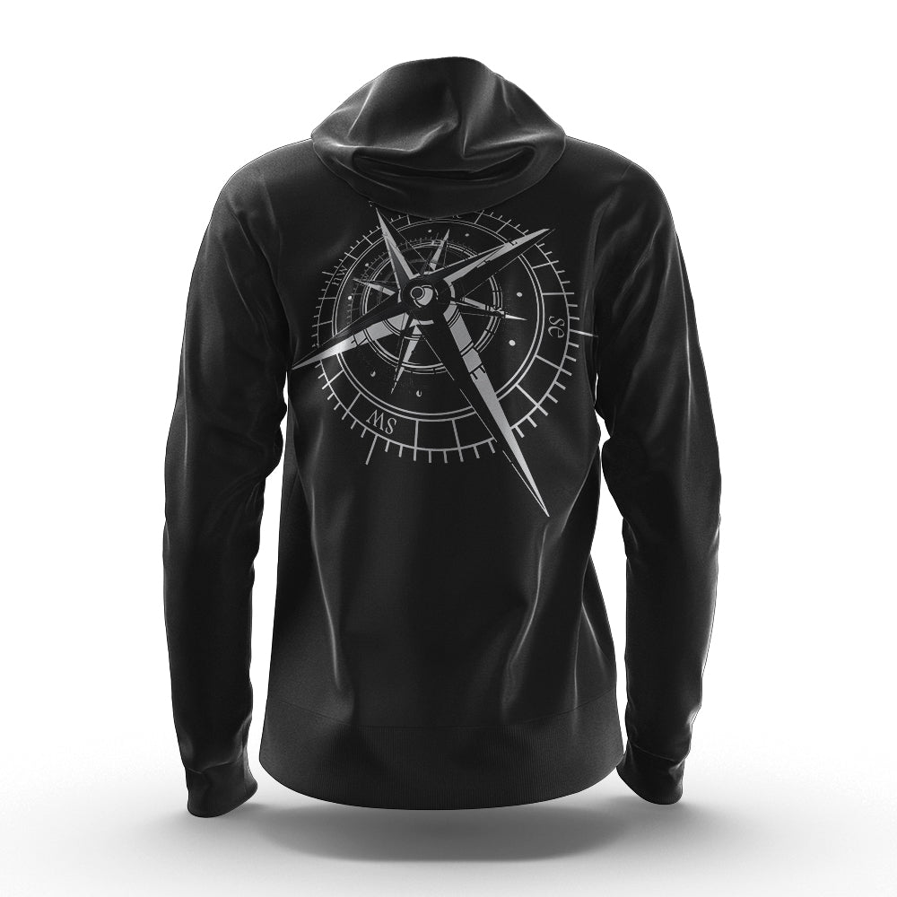 Sudadera con capucha Rosa de los Vientos