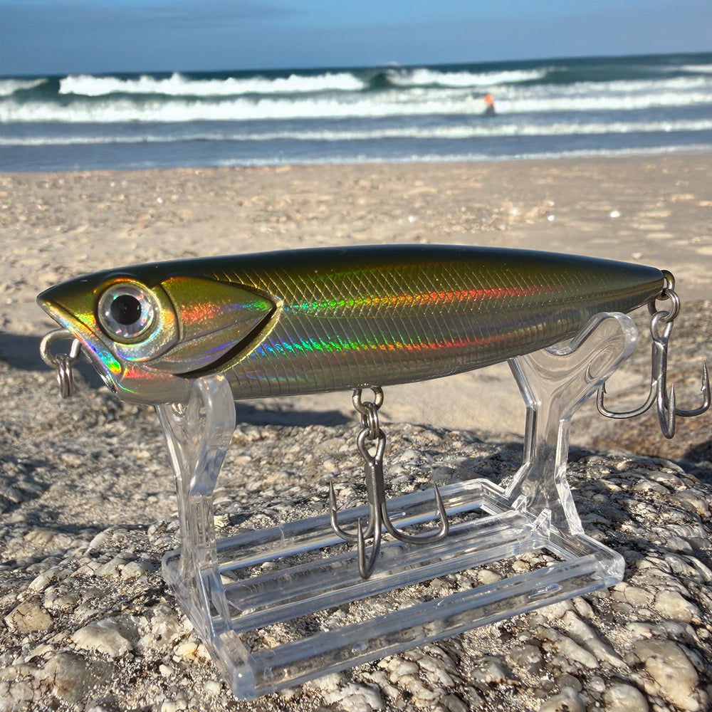 MR Salty Fury 10 cm, 17.5 gramos | Paseantes de Superficie | Mar de Robalo