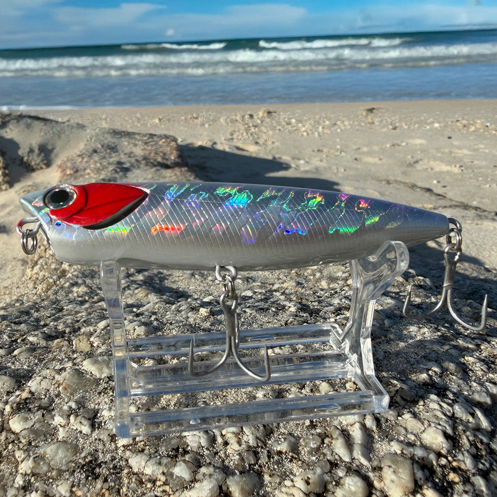 Señuelos de Superficie color Pearl 17.5 gramos y 10 cm