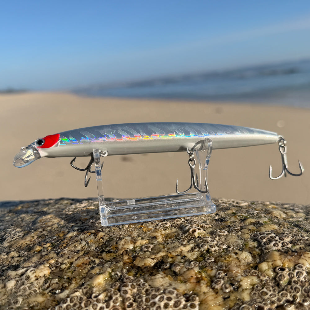 Señuelo de Pesca a Spinning MR Labrax 140 color Pearl