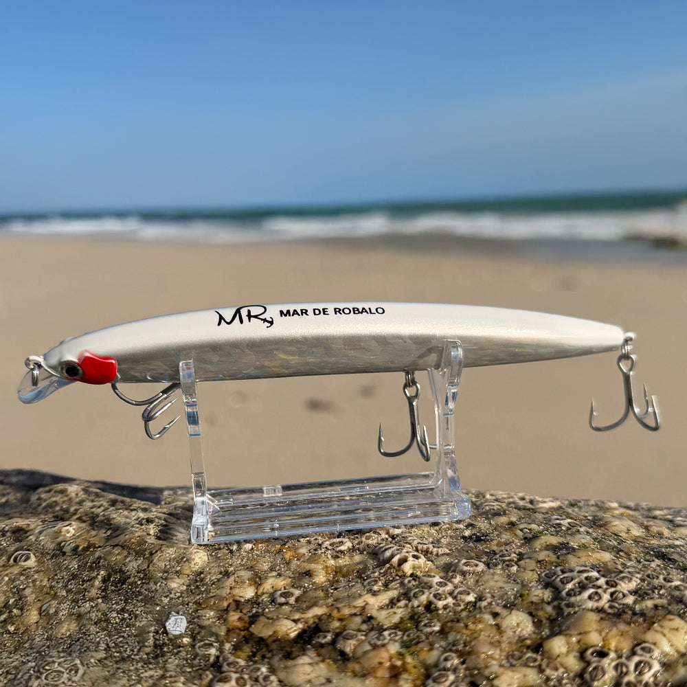 Señuelo de Pesca a Spinning MR Labrax 140 color Pearl